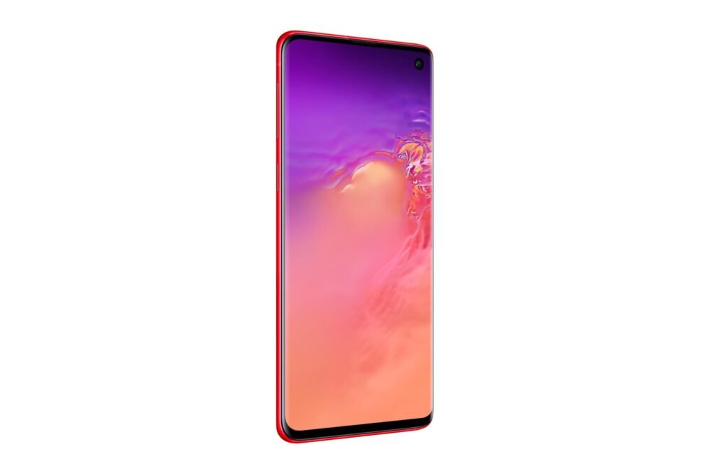 Samsung Galaxy S10 Red 128GB 6.1" Single Sim 16MP Sim Free Android UK - Image 3